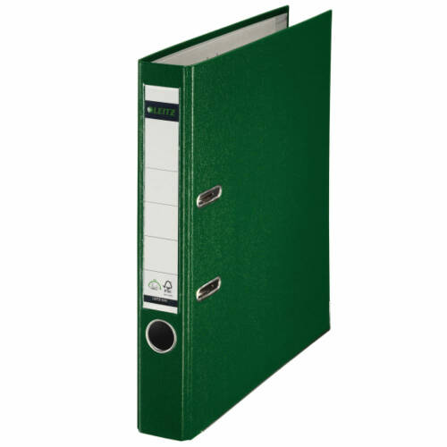 Biblioraft leitz, cu mecanism 180, a4, 5.2 cm, verde