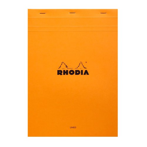 Bloc notes a4 80 file capsat dictando rhodia coperta portocalie