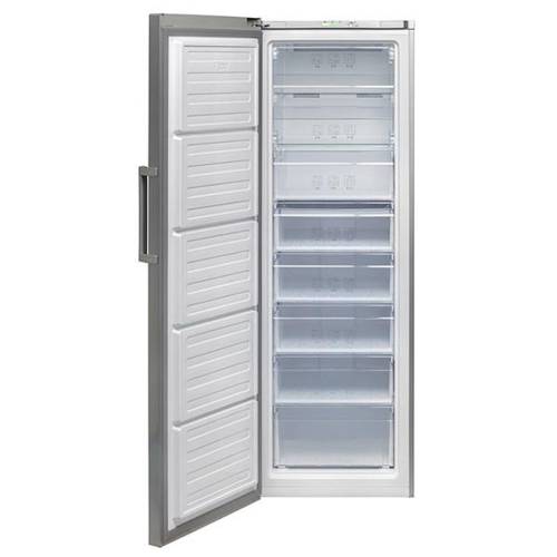 Congelator vertical beko rfna312k21xp, 1 usa, clasa eficienta energetica a+, volum net total 277l, no frost, active odour filter, usi reversibile, 8