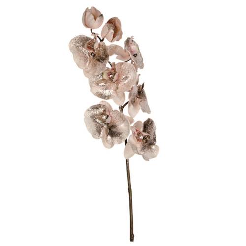 Decoratiune orhidee, 74 cm, roz