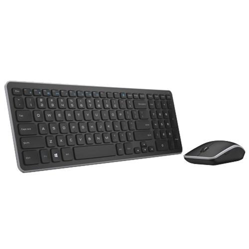 Dell keyboard and mouse set km714, wireless, 2.4 ghz, usb wirelessreceiver, us int layout, scissor key technology, logitech unifyingreceiver, battery