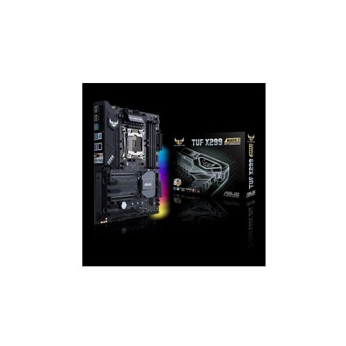 Motherboard asus intel lga 2066 atx motherboard with thermal armor, ddr4 4133mhz (oc), dual m.2, intel vroc support, intel optane memory ready, dual
