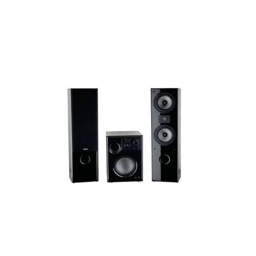 Sistem audio akai ss034a-66t, 2.1, 100 w, bluetooth, usb, karaoke, negru, boxe active 2,1 akai ss034a-66tt + subufer activ 2,1 akai ss034a- 66tt