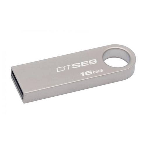 Usb flash drive kingston 16 gb datatraveler se9 champagne, usb 2.0, metalic