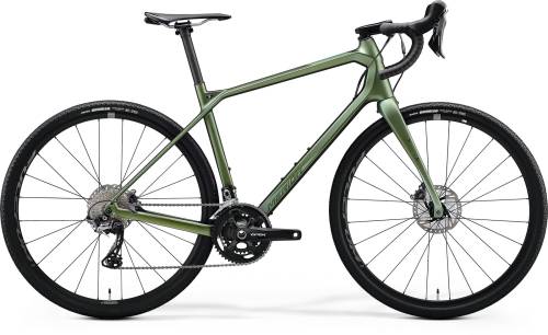 Bicicleta de gravel merida silex 7000 verde/argintiu 2020