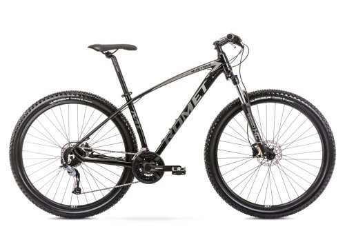 Bicicleta de munte unisex romet mustang m1 ltd negru/gri 2021