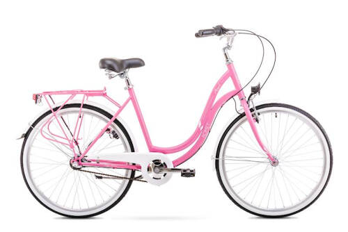 Bicicleta de oras pentru femei romet angel 26 3 roz 2019
