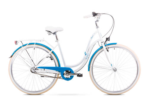 Bicicleta de oras pentru femei romet angel 28 3 alb 2019