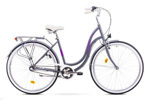 Bicicleta de oras pentru femei romet angel 3 28 gri 2018