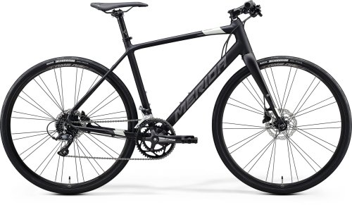 Bicicleta de sosea barbati merida speeder 200 negru/argintiu 2020