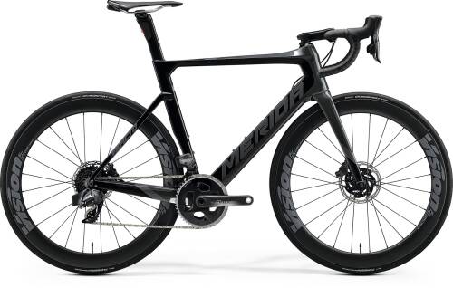 Bicicleta de sosea merida reacto disc force edition negru/argintiu 2020