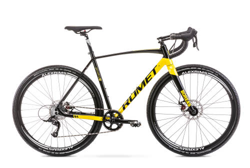 Bicicleta gravel pentru barbati romet boreas 1 negru/galben 2020