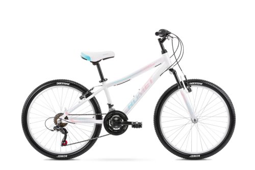 Bicicleta pentru copii romet jolene 24 s/13 alb/albastru/roz 2021