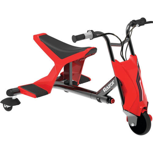 Tricicleta electrica pentru drifturi razor drift rider rosu/negru