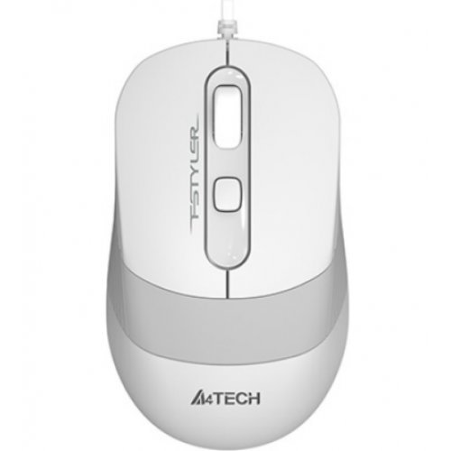 A4tech mouse optic a4tech fstyler fm10, usb, white-grey