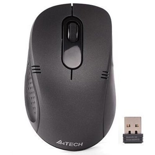 A4tech mouse wireless optic a4tech v-track g3-630n, 1000 dpi, usb (negru)