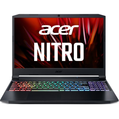 Acer laptop gaming acer nitro 5 an515 cu procesor amd ryzen 5 5600h, 15.6, full hd, 144hz, 8gb, 512gb ssd, nvidia® geforce rtx™ 3060 6gb, no os, negru