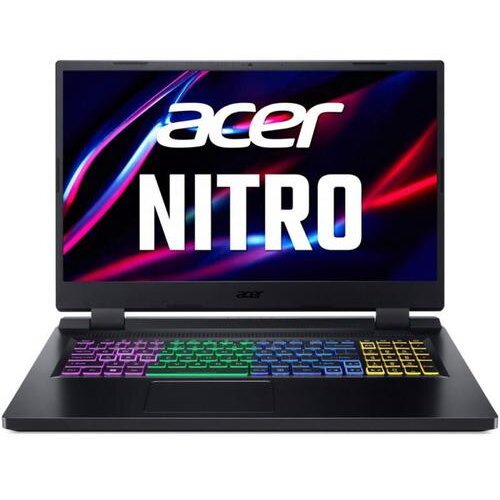 Acer laptop gaming acer nitro 5, intel core i7-12700h, 17.3 fhd, 16gb ram, 1tb ssd, geforce rtx 4050 6gb, fara os