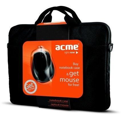 Acme acme 16 notebook geanta + mouse negru cadou (16m37)