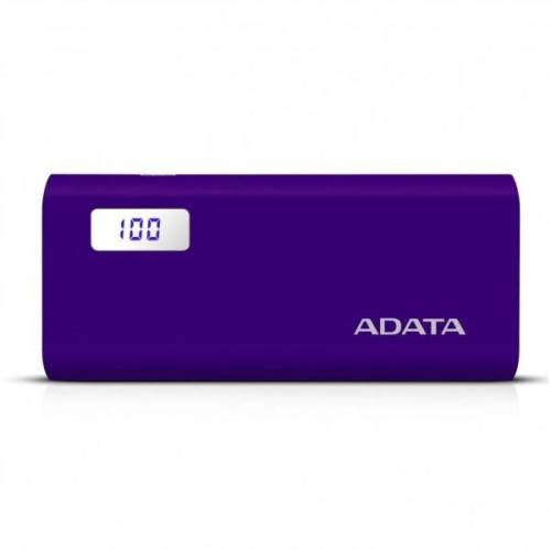 Adata adata p12500d power bank, 12500mah, purple