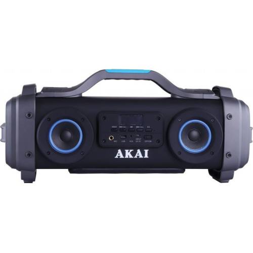 Akai boxa portabila akai abts-sh01 cu patru difuzoare super blaster , cu functie karaoke ,bluetooth , usb , aux-in 3.5mm , baterie reincarcabila