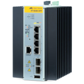 Allied telesis allied telesis at-ie200-6fp-80 managed industrial switch with 2 x 100/1000 sfp, 4 x 10/100tx poe+