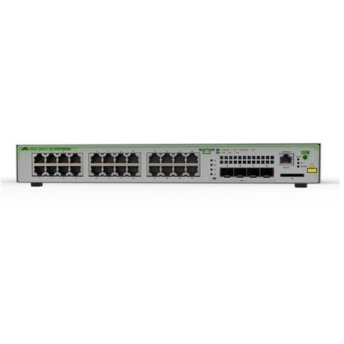 Allied telesis Allied telesis switch allied telesis 24 x 10/100/1000t ports and 4 x sfp uplink slots (100/1000x sfp), fixed one ac power supply at-gs970m/28-50