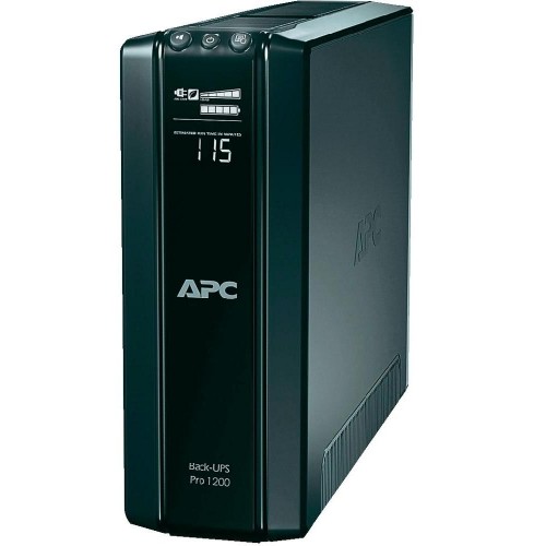 Apc apc back-ups rs 1200va/720w, lcd display, schuko (br1200g-gr)