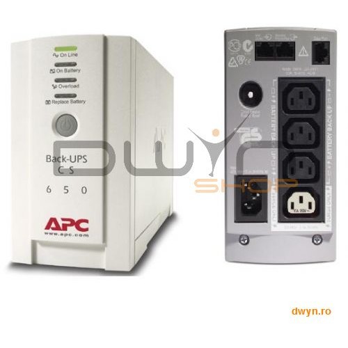 Apc apc back-ups cs, 650va/400w, off-line