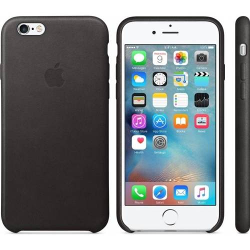 Apple apple protectie pentru spate mkxw2zm/a black pentru iphone 6 si 6s