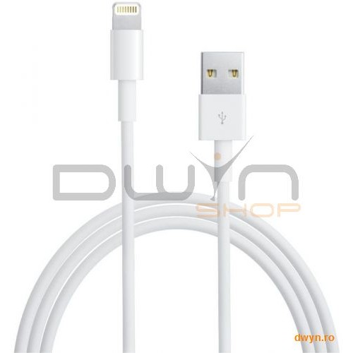 Apple cablu apple lightning->usb iphone/ipod md818zm/a