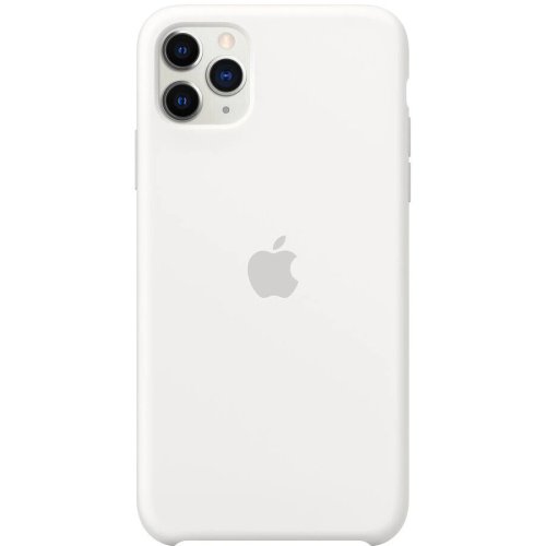 Apple husa de protectie apple pentru iphone 11 pro max, silicon, white
