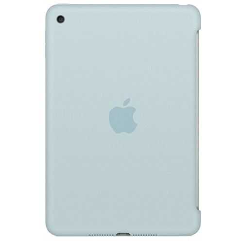 Apple husa tableta apple silicone case mld72zm/a pentru ipad mini 4, turquoise