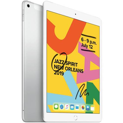 Apple tableta apple ipad 7 (2019) 10.2 wi-fi + cellular 128gb, argintiu (mw6f2hc/a)