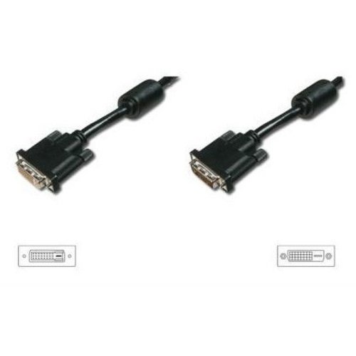 Asm assmann dvi-d duallink extension cable dvi-d (24+1) m /dvi-d (24+1) f 10m black