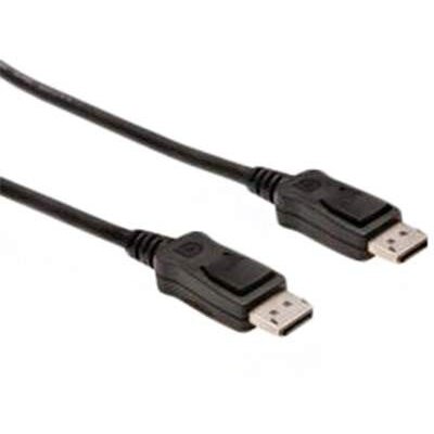 Assmann cablu assmann displayport 1.1a w/interlock connection cable dp m(plug)/dp m(plug) , 3m