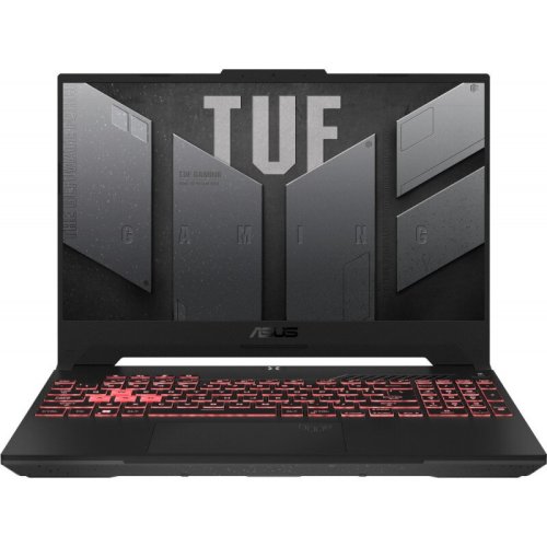 Asus laptop asus gaming 15.6'' tuf a15 fa507rm, qhd 165hz, procesor amd ryzen™ 7 6800h (16m cache, up to 4.7 ghz), 16gb ddr5, 1tb ssd, geforce rtx 3060 6gb, no os, jaeger gray