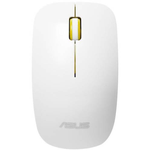 Asus mouse wireless asus wt300, alb/galben