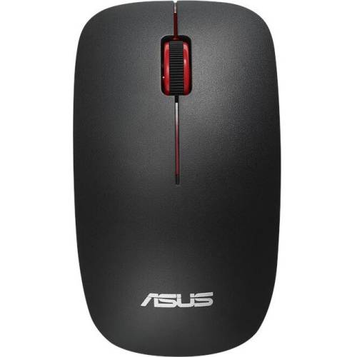 Asus mouse wireless asus wt300, negru/rosu