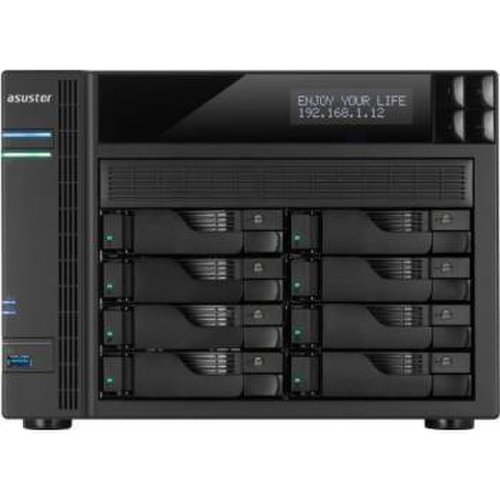 Asustor asustor as6208t nas - network attached storage tower, 8-bay