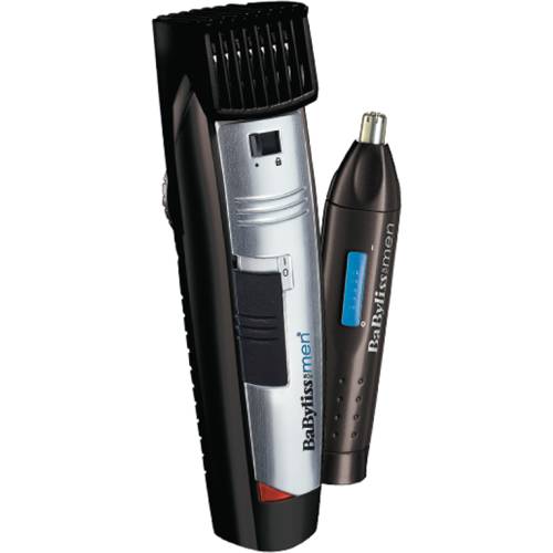 Babyliss aparat de tuns babyliss w-tech beard trimmer + nose trimmer style edition