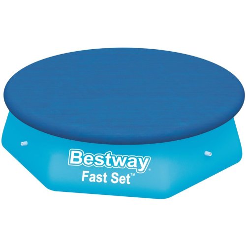 Bestway husa / prelata pentru piscina fastset bestway, d 244 cm, pe