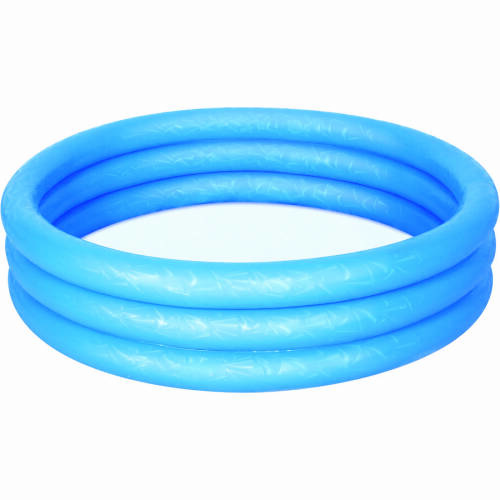Bestway piscina gonflabila cu 3 inele, 102 x 25 cm, bestway, albastra