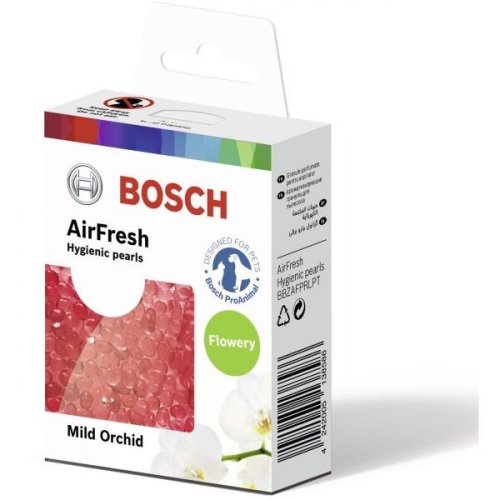 Bosch accesoriu pentru aspiratoare, airfresh pearls bosch bbzafprlpt, miros orhidee