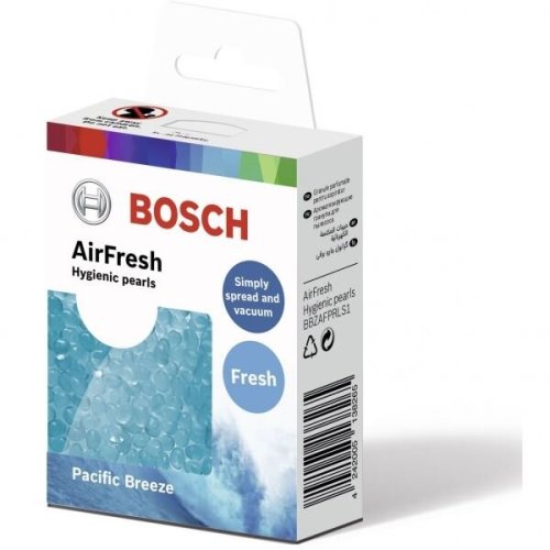 Bosch accesoriu pentru aspiratoare, airfresh pearls bosch bbzafprls1, miros briza pacificului