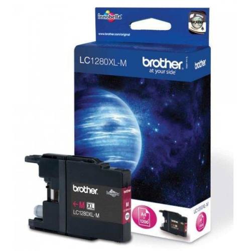 Brother cerneala brother lc1280xlm magenta | 1200 pgs | mfc-6910dw