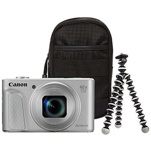 Canon aparat foto canon powershot sx730 hs, travel kit, arginitu