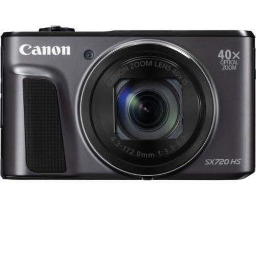 Canon camera foto canon powershot sx720hs, 20 mp, 40x zoom optic, negru