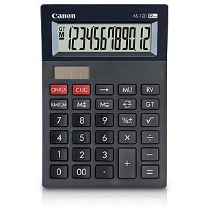 Canon canon as-120 mini calculator de birou