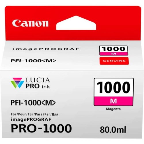 Canon canon pfi-1000m cartus cerneala magenta original pfi1000m